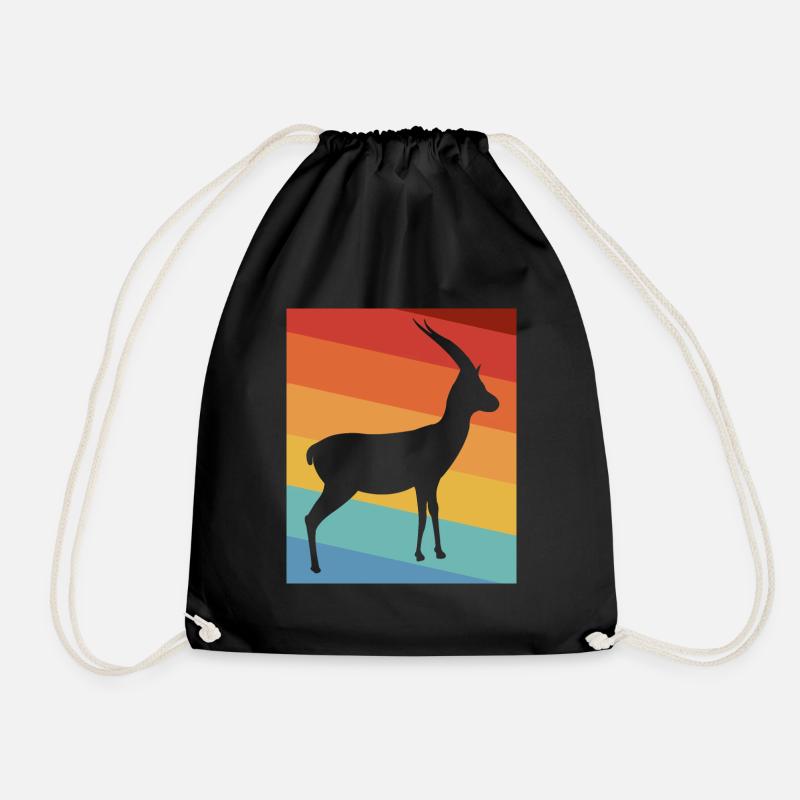 Gazelle - Turnbeutel - Schwarz