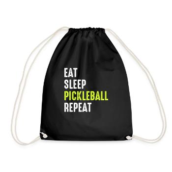 Pickleball Pickleballer Sport - Sac de sport léger - noir - Devant