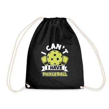 Pickleball Pickleballer Sport - Sac de sport léger - noir - Devant