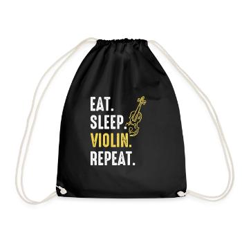 Violon Violon Instrument Violoniste - Sac de sport léger - noir - Devant