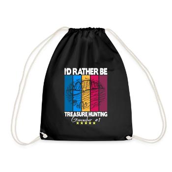 Geocaching Geocacher Dicton - Sac de sport léger - noir - Devant