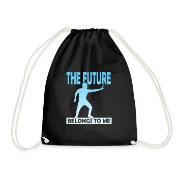 L’avenir m’appartient - Sac de sport léger - noir - Devant