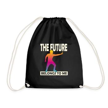 L’avenir m’appartient - Sac de sport léger - noir - Devant
