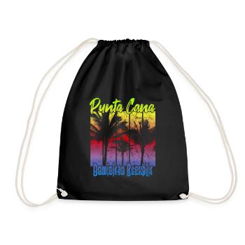 Punta Cana République dominicaine - Sac de sport léger - noir - Devant