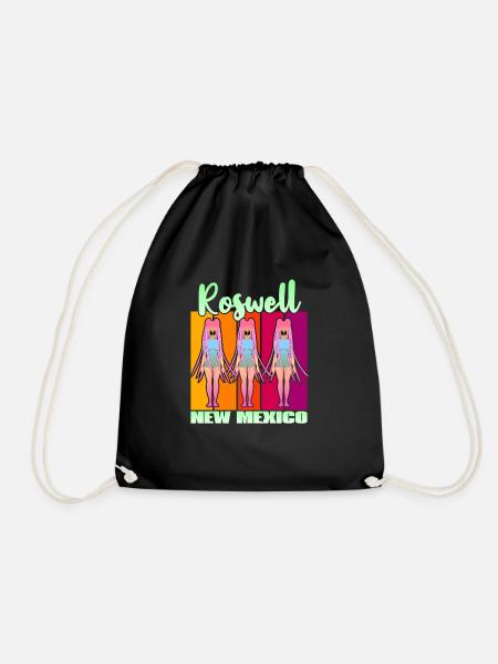 Roswell Nouveau-Mexique - Sac de sport léger - noir