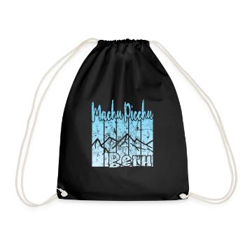 Machu Picchu Pérou - Sac de sport léger - noir - Devant