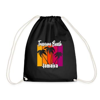Treasure Beach Jamaïque - Sac de sport léger - noir - Devant