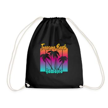 Treasure Beach Jamaïque - Sac de sport léger - noir - Devant