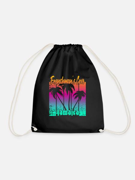 Frenchman's Cove Jamaica - Turnbeutel - Schwarz