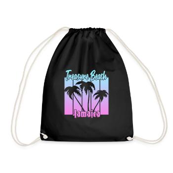 Treasure Beach Jamaïque - Sac de sport léger - noir - Devant