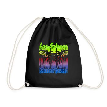 Las Galeras République dominicaine - Sac de sport léger - noir - Devant