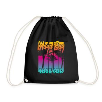Maya Bay Thaïlande - Sac de sport léger - noir - Devant