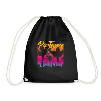 Patong Thailand - Drawstring Bag - black - Front