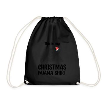 Ce sont mes tortues pyjama - Sac de sport léger - noir - Devant