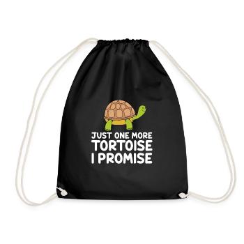 Une seule tortue de plus, promise - Sac de sport léger - noir - Devant