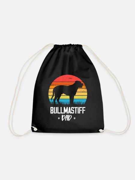 Bullmastiff - Turnbeutel - Schwarz