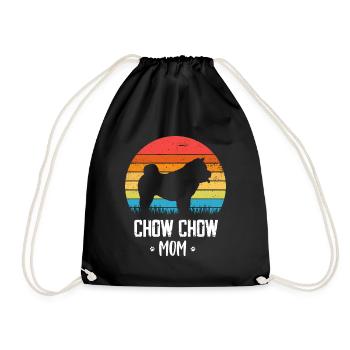 Chow Chow - Turnbeutel - Schwarz - Vorne