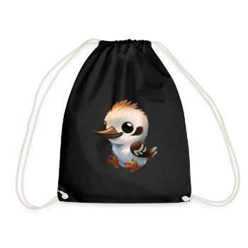Bébé Kookaburra - Sac de sport léger - noir - Devant