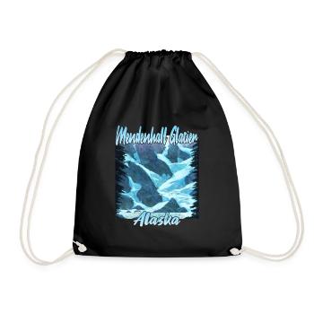 Mendenhall Glacier Alaska - Sac de sport léger - noir - Devant