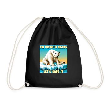 L’avenir fond - Sac de sport léger - noir - Devant