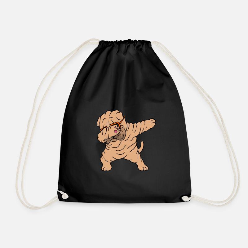 Chinese Shar Pei - Turnbeutel - Schwarz