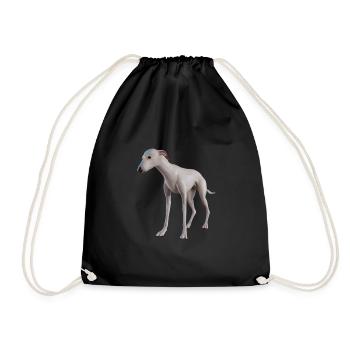 Greyhound Dog - Sac de sport léger - noir - Devant