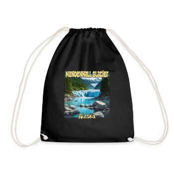 Mendenhall Glacier Alaska - Sac de sport léger - noir - Devant