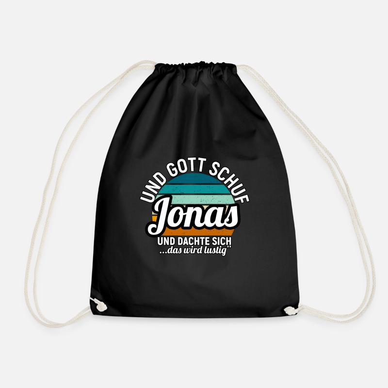 Jonas - Turnbeutel - Schwarz