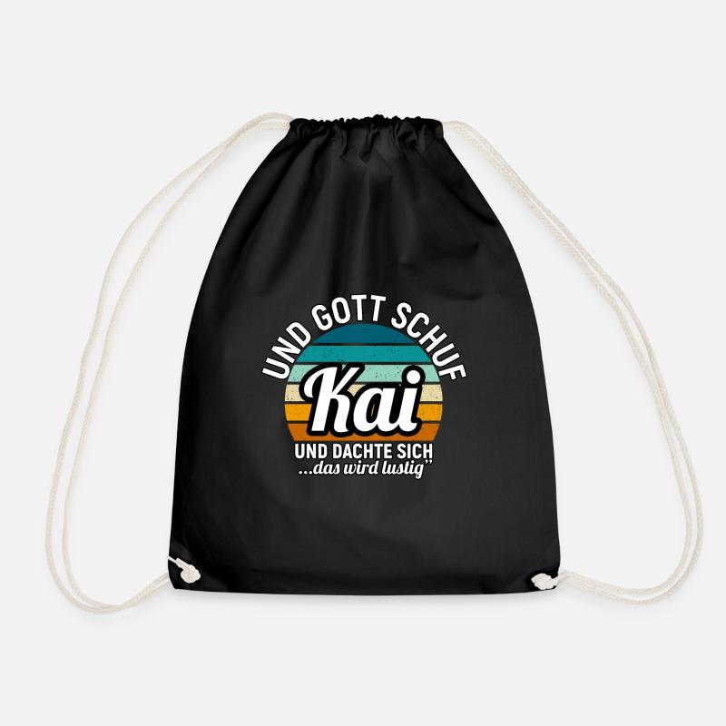 Kai - Turnbeutel - Schwarz