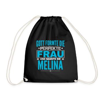 Melina Nom Design - Sac de sport léger - noir - Devant