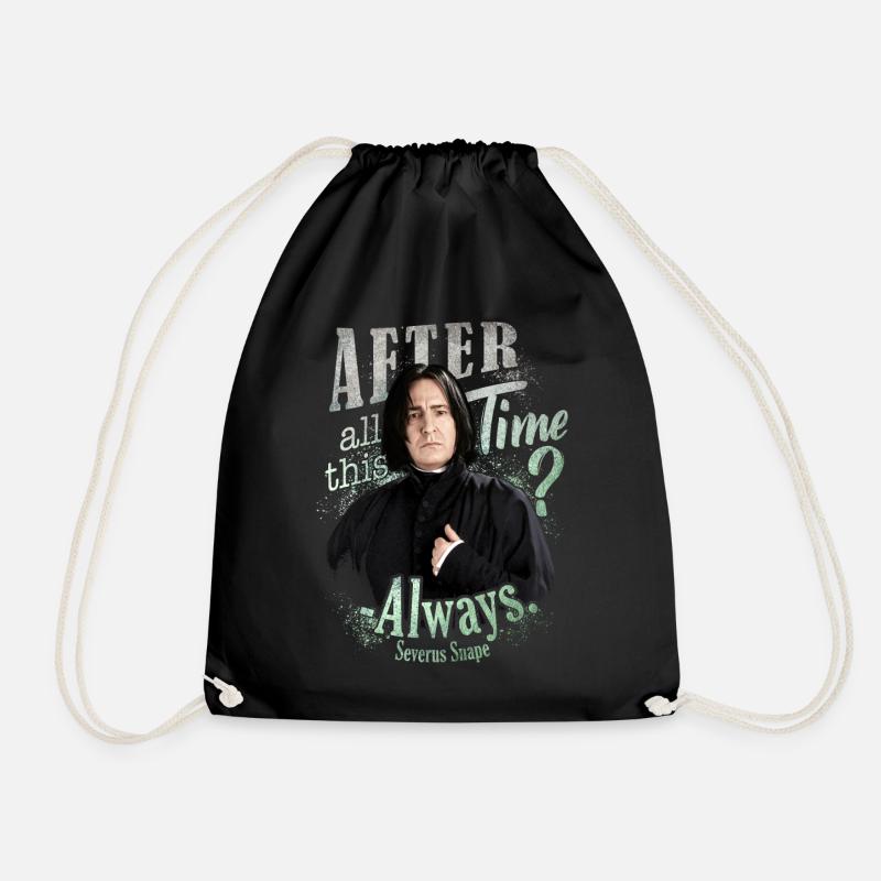 Harry Potter Serverus Snape Always. - Turnbeutel - Schwarz