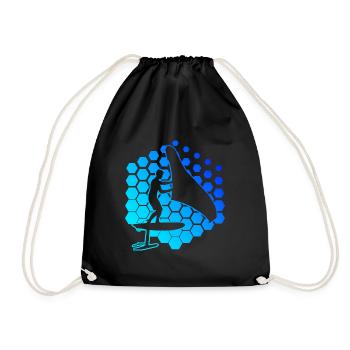 Wingfoil wingsurf wingfoil foilwing femmes - Sac de sport léger - noir - Devant