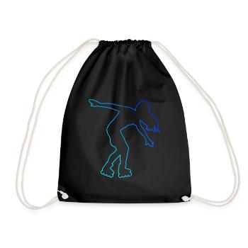 Patinage Hommes Patinage à roulettes Femmes Patins à roulettes - Sac de sport léger - noir - Devant