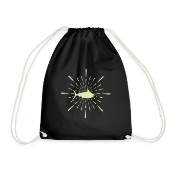 My Shark Shark - Drawstring Bag - black - Front