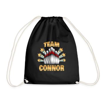 Kegel Connor - Drawstring Bag - black - Front