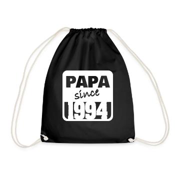 Year: 1994 - Drawstring Bag - black - Front