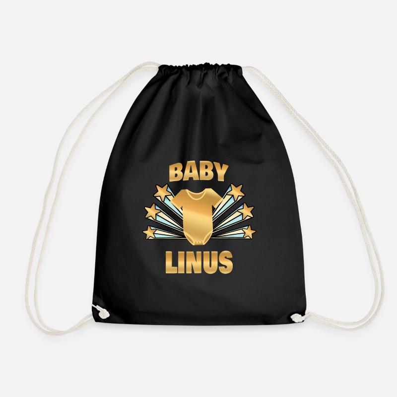 Cadeau pour Linus - Sac de sport léger - noir