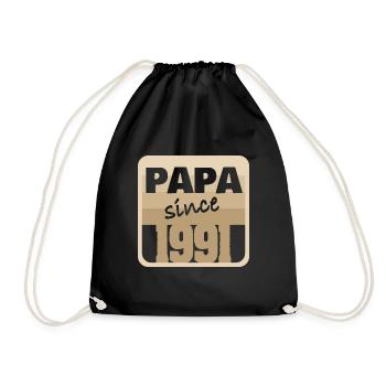1991 - Sac de sport léger - noir - Devant