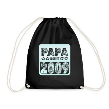 Papa 2009 - Turnbeutel - Schwarz - Vorne