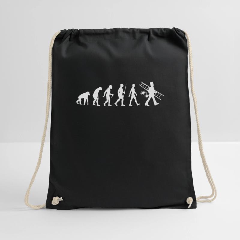 Evolution chimney sweep chimney sweep gift Drawstring Bag