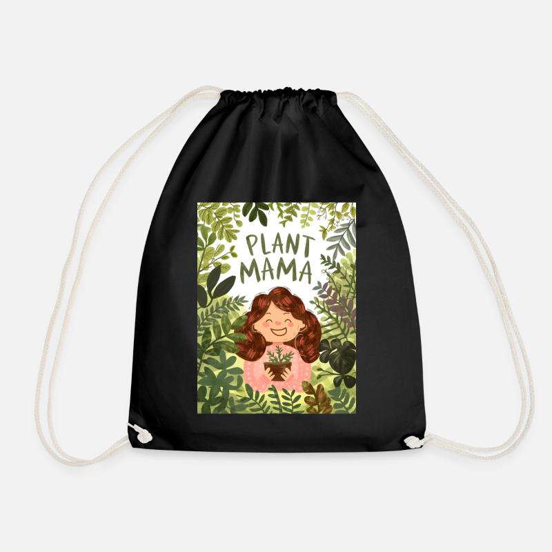 Plant Mama Eco Friendly - Sac de sport léger - noir