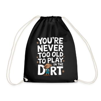 Jardinier Plantes de jardin Jardinage - Sac de sport léger - noir - Devant
