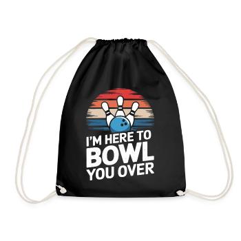 Bowling Bowler Pin Ball Bowling Ball - Sac de sport léger - noir - Devant