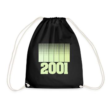 2001 - Drawstring Bag - black - Front