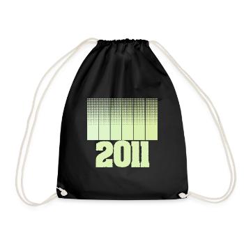 Pitch 2011 - Drawstring Bag - black - Front