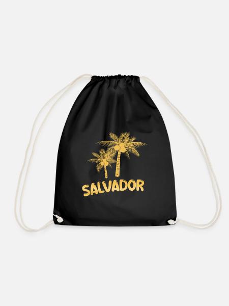 Geschenk für Salvador - Turnbeutel - Schwarz