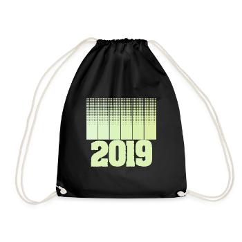 Game 2019 - Drawstring Bag - black - Front