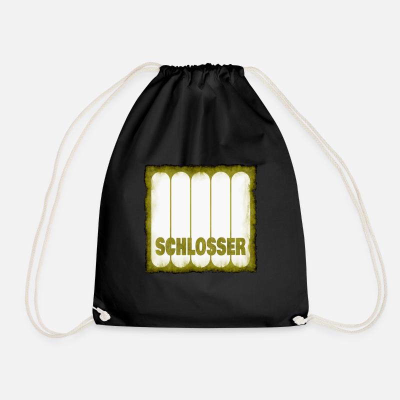 Schlosser - Turnbeutel - Schwarz
