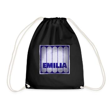 Emilia - Turnbeutel - Schwarz - Vorne