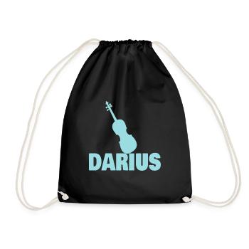 Violon Darius - Sac de sport léger - noir - Devant
